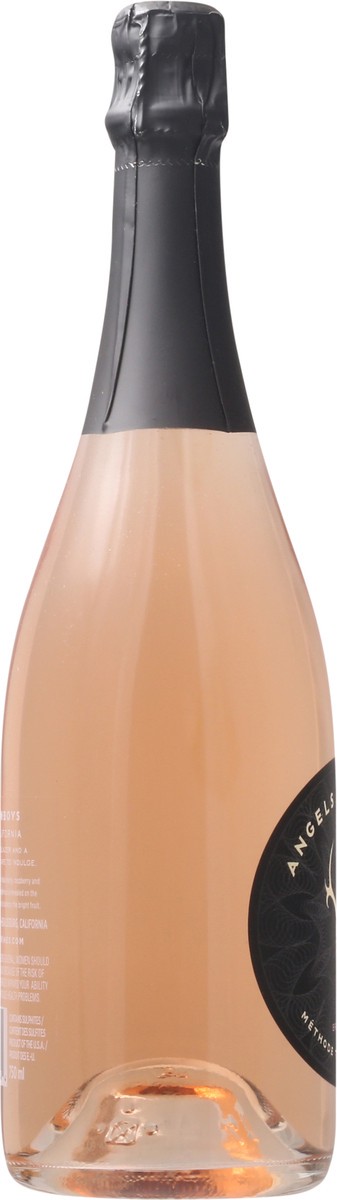 slide 3 of 10, Angels & Cowboys Brut Rose 750 ml, 750 ml