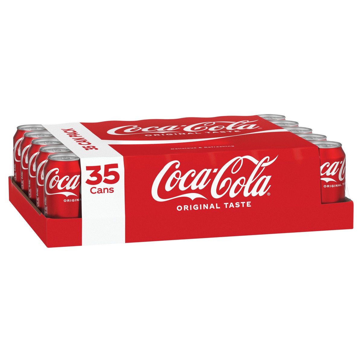 slide 3 of 11, Coca-Cola Soft Drink - 35 ct, 35 ct; 12 fl oz