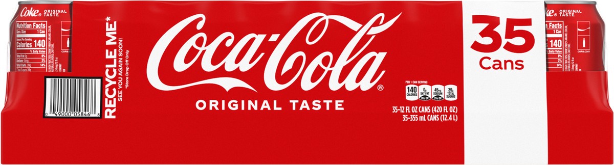 slide 11 of 11, Coca-Cola Soft Drink - 35 ct, 35 ct; 12 fl oz