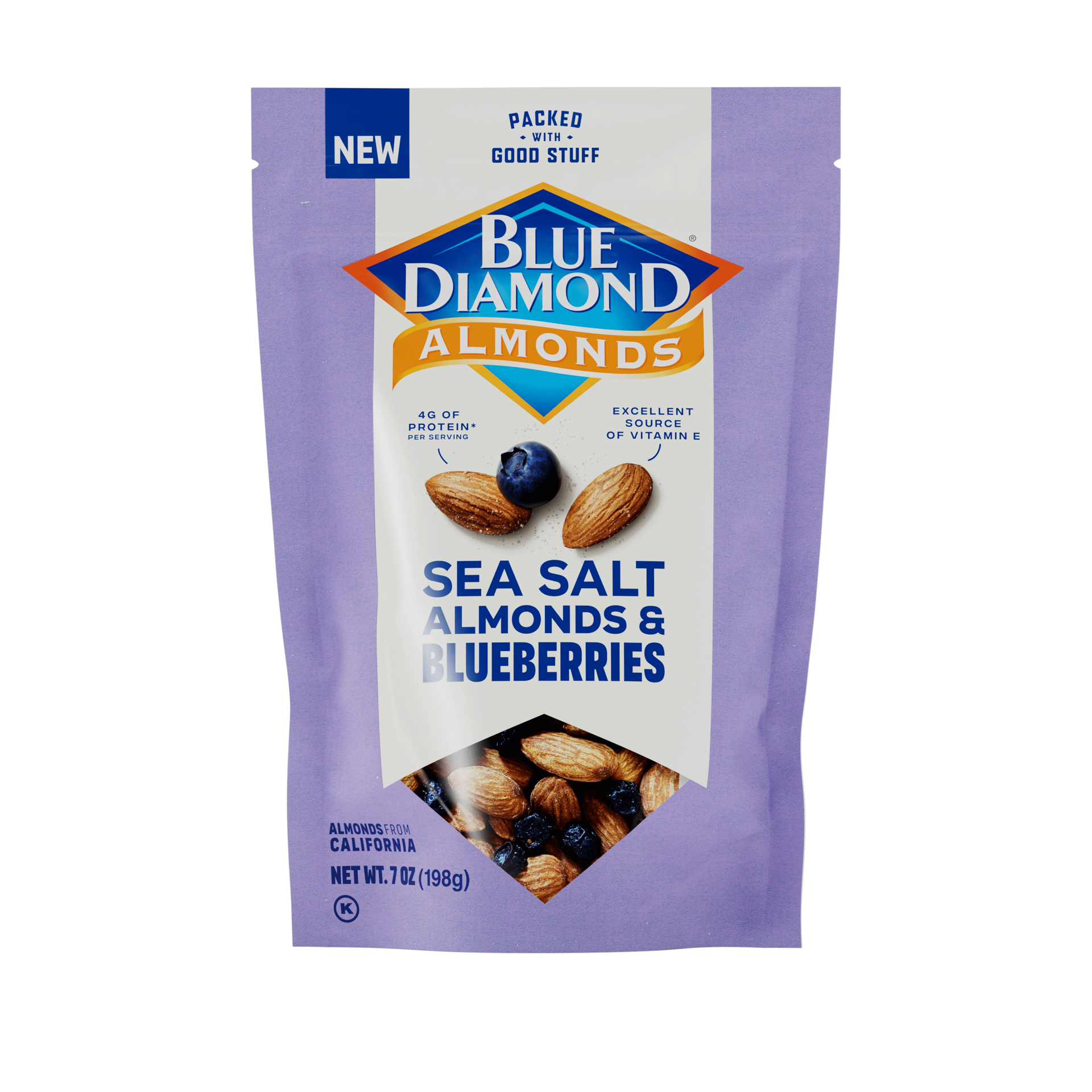 slide 1 of 1, Bs Almonds Ss & Blueberries - 7 oz, 7 oz