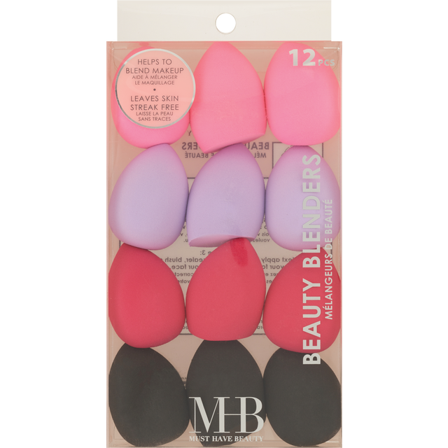 slide 1 of 1, ALMAR SALES COMPANY Mhb Beauty Blender In Pouch, 12 Pack, 12 ct