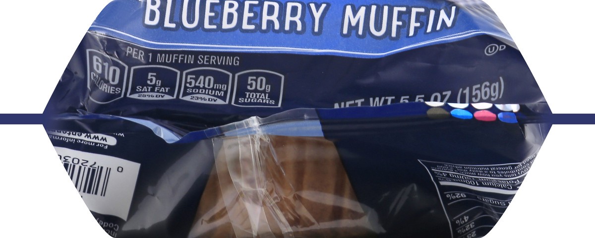 slide 6 of 8, ENTENMANNS Ent Single Serve Blueberry Muffin, 5.5 oz