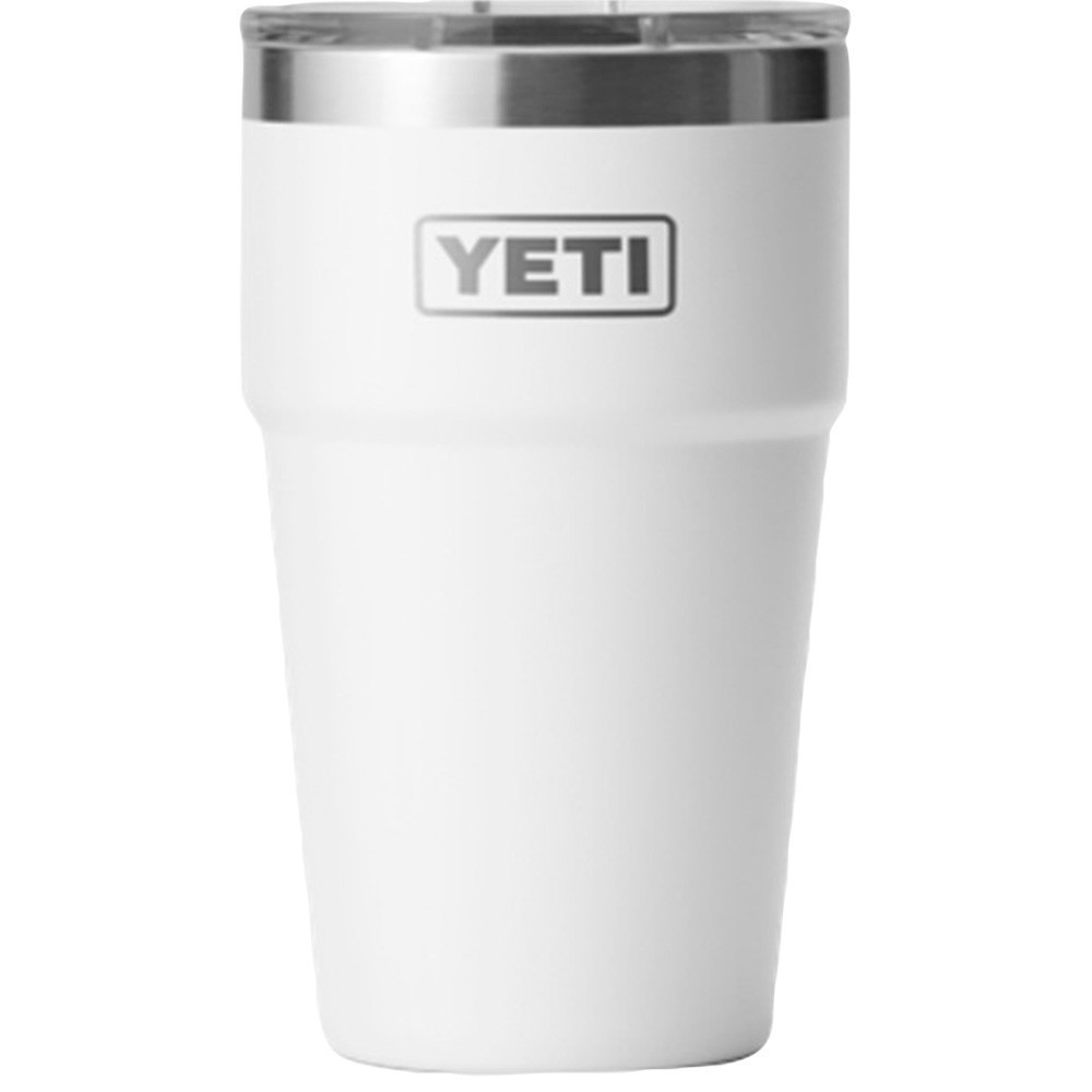 slide 1 of 1, Yeti Rambler 16oz Pint Ms White, 1 ct