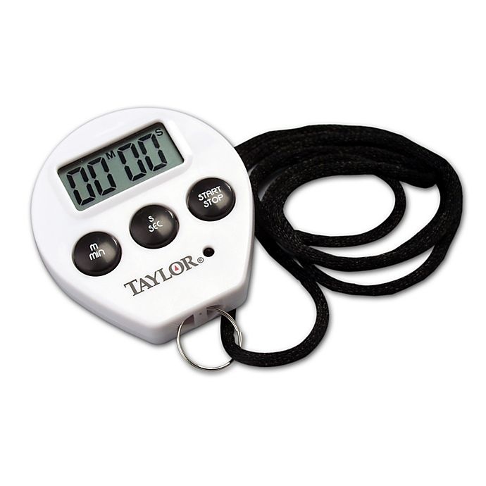 slide 1 of 1, Taylor Professional Chef Digital Timer/Stopwatch with Cord, 1 ct