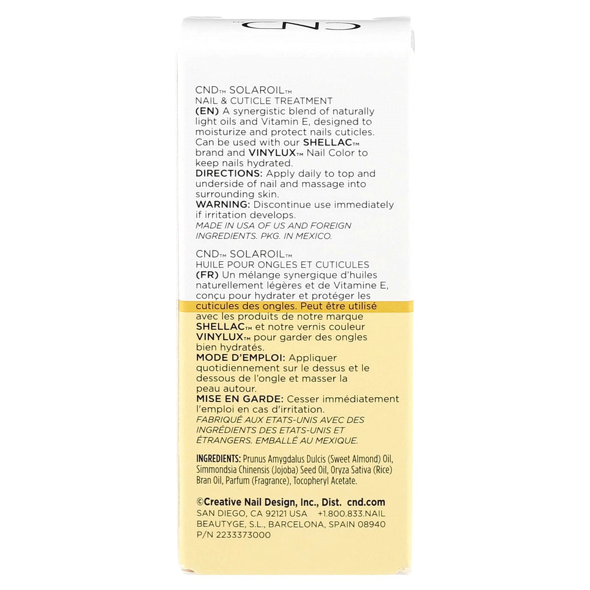 slide 2 of 2, CND SolarOil Nail & Cuticle Care 0.5 fl oz, 0.5 fl oz