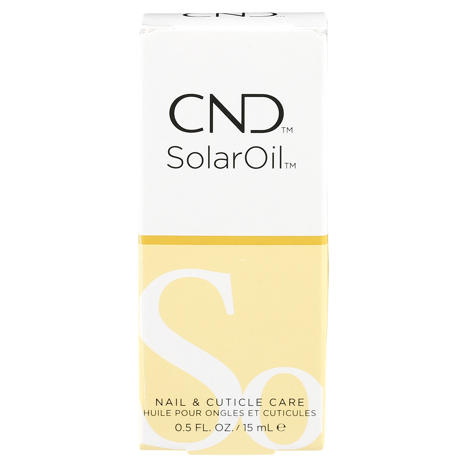 slide 1 of 2, CND SolarOil Nail & Cuticle Care 0.5 fl oz, 0.5 fl oz