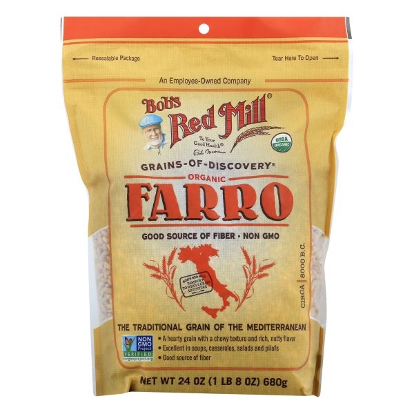 Bob's Red Mill Bobs Redmill Organic Farro 24 oz Shipt