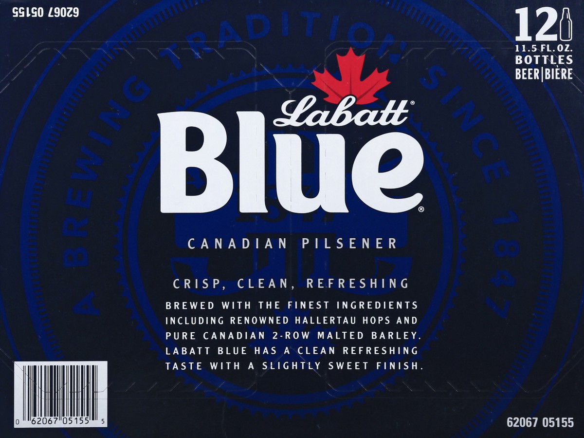 slide 2 of 5, Labatt Beer 12 ea, 12 ct; 12 oz