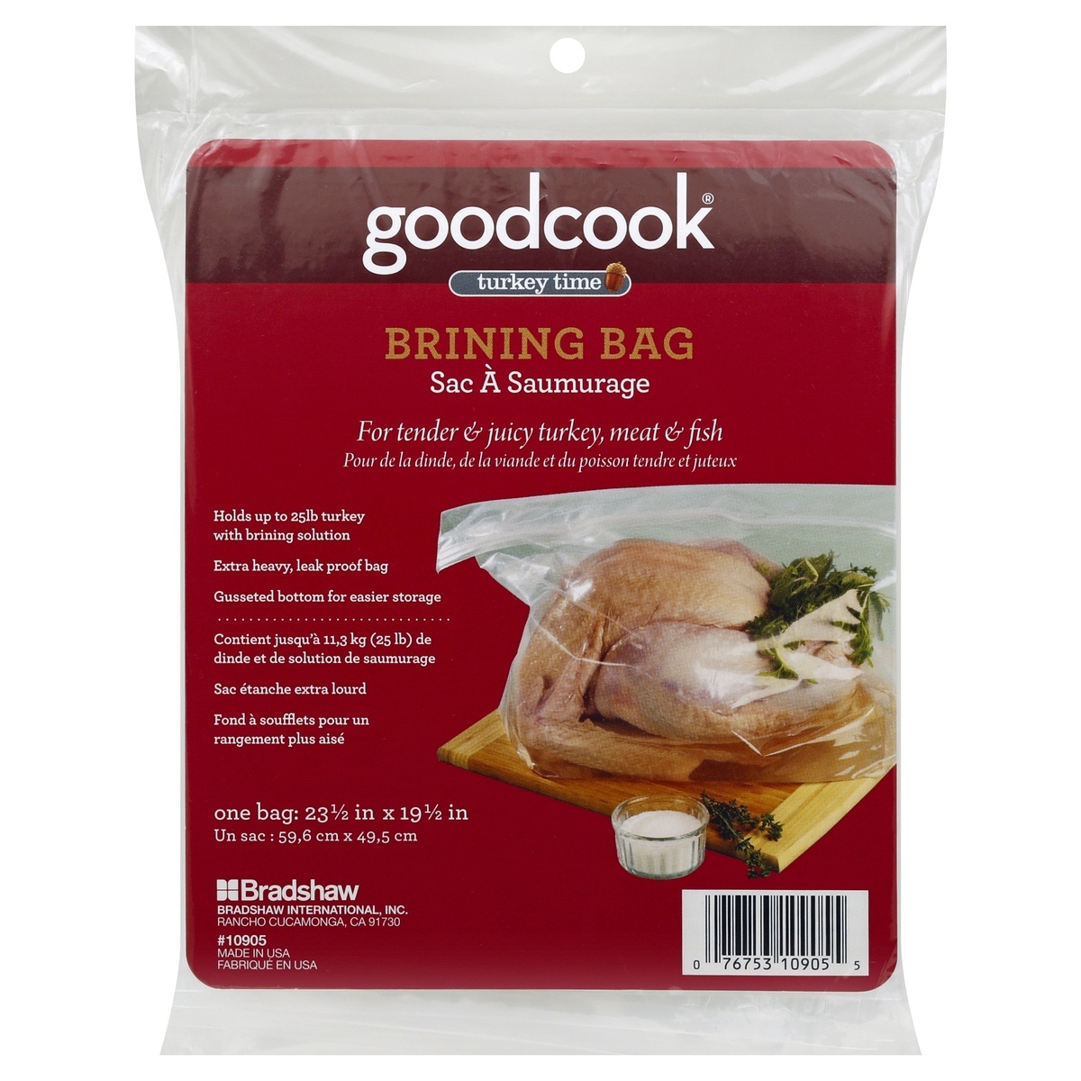 slide 1 of 1, Good Cook Brining Bag, 1 Each, 1 ct