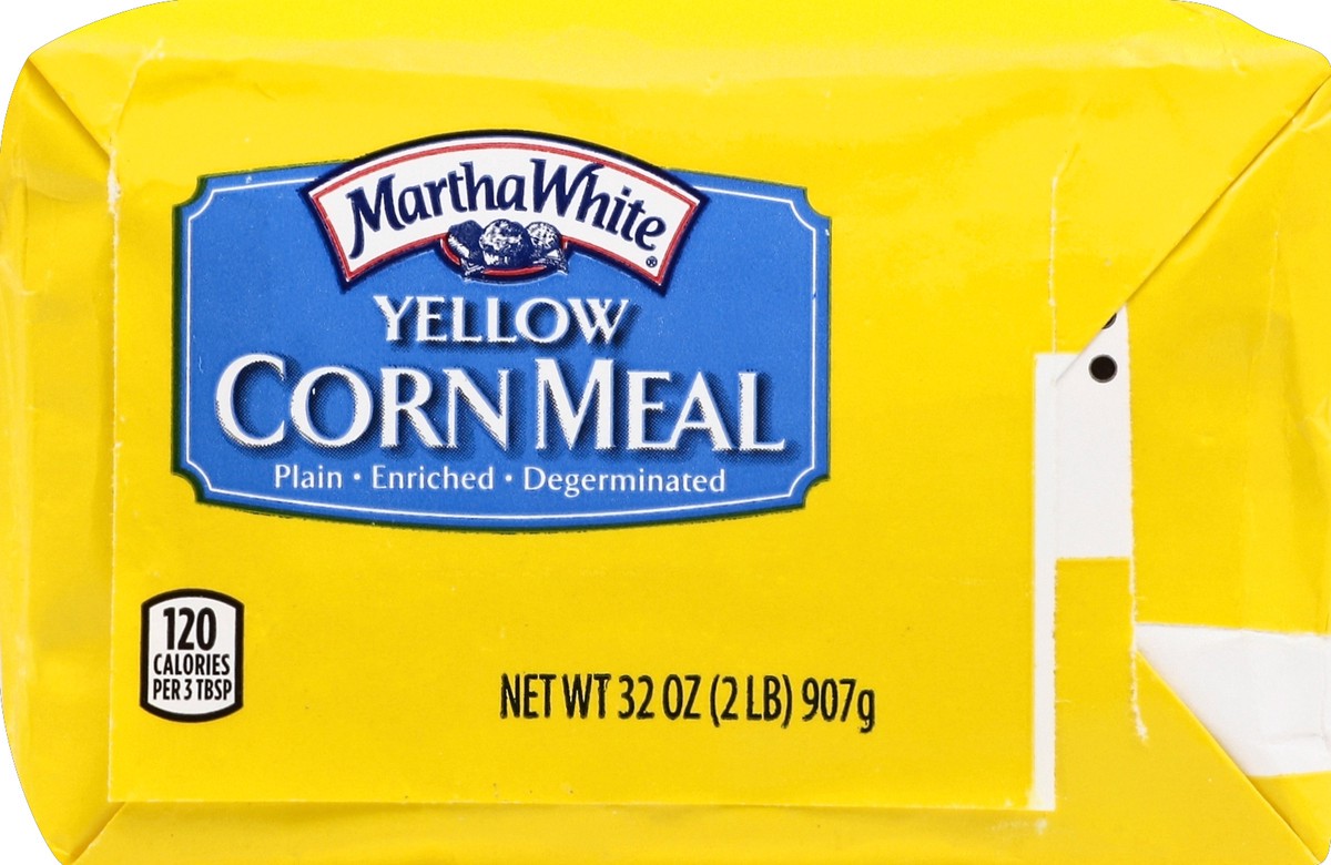 slide 4 of 6, Martha White Yellow Cornmeal 32 oz, 2 lb