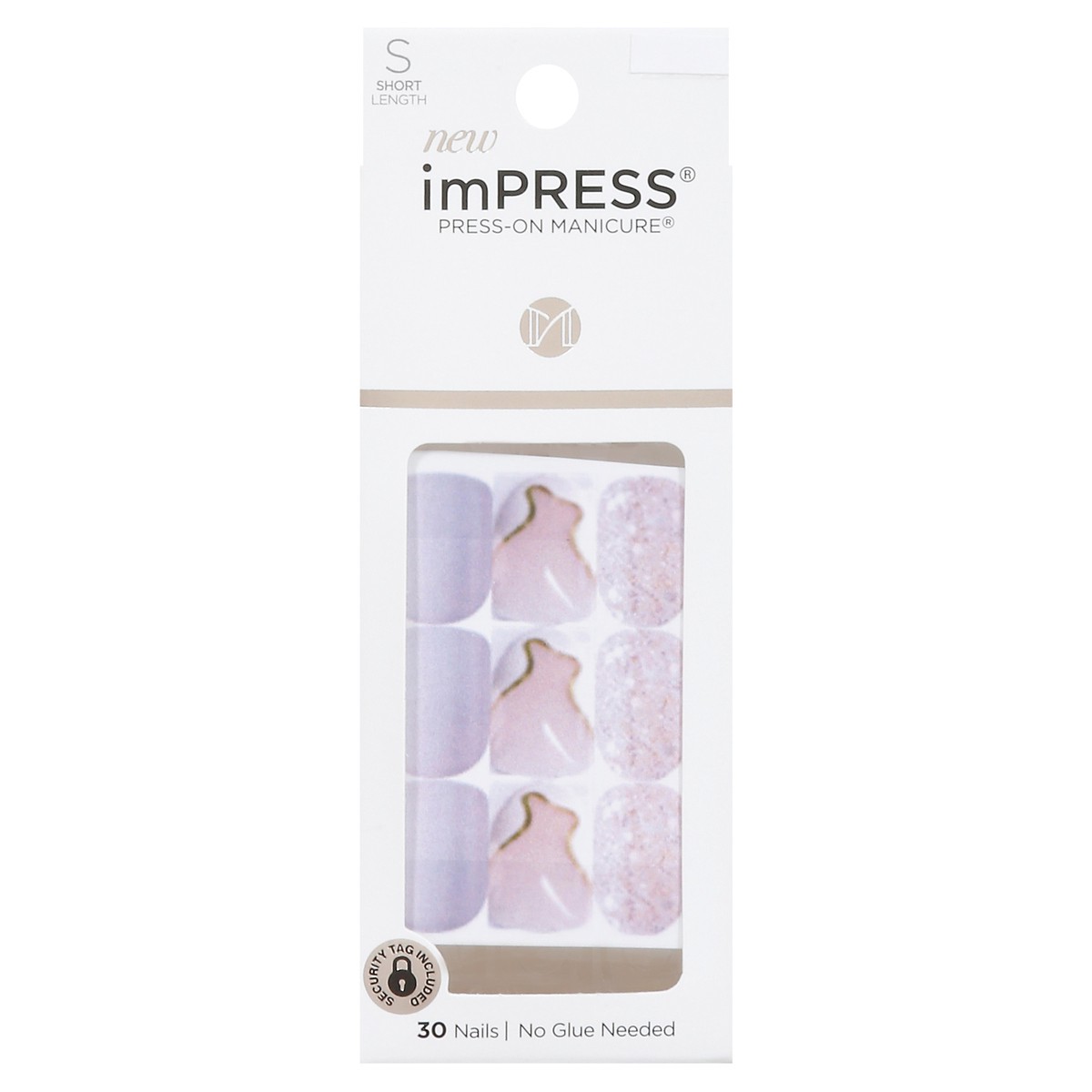 slide 10 of 10, imPRESS Press-On Manicure Astound Nails Short Length 1 kit, 1 ct