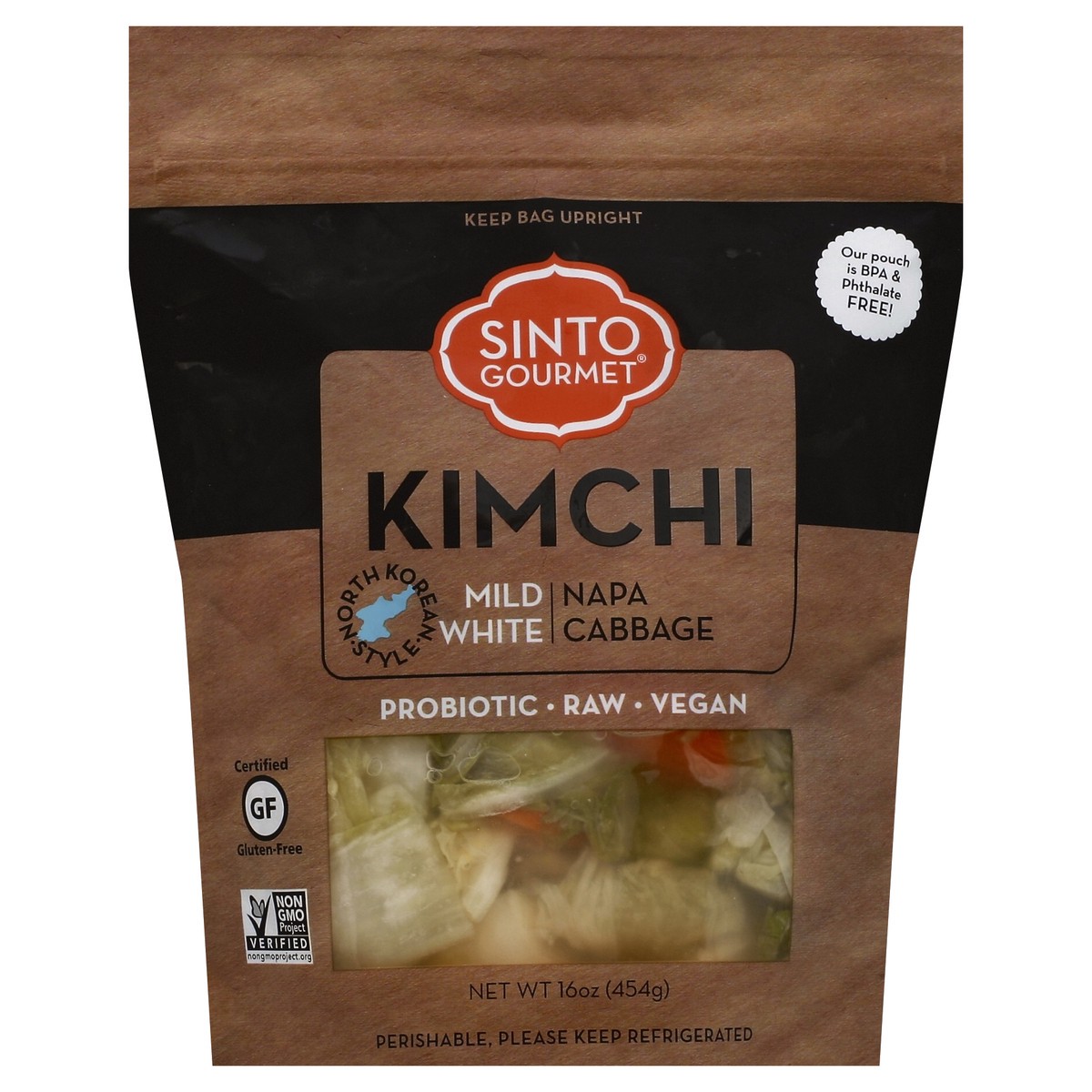 slide 2 of 3, Sinto Gourmet Kimchi 16 oz, 16 oz