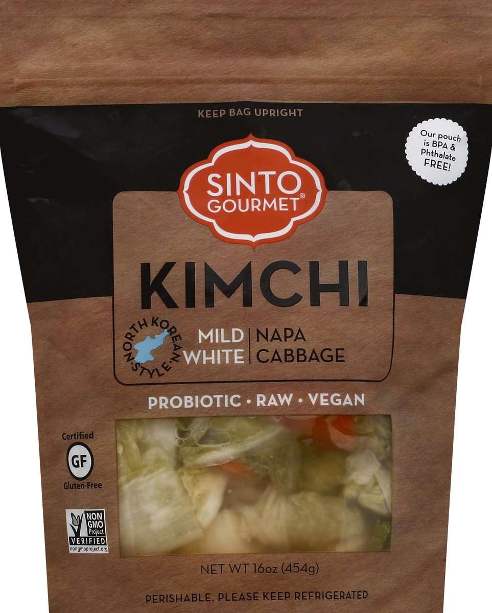 slide 1 of 3, Sinto Gourmet Kimchi 16 oz, 16 oz