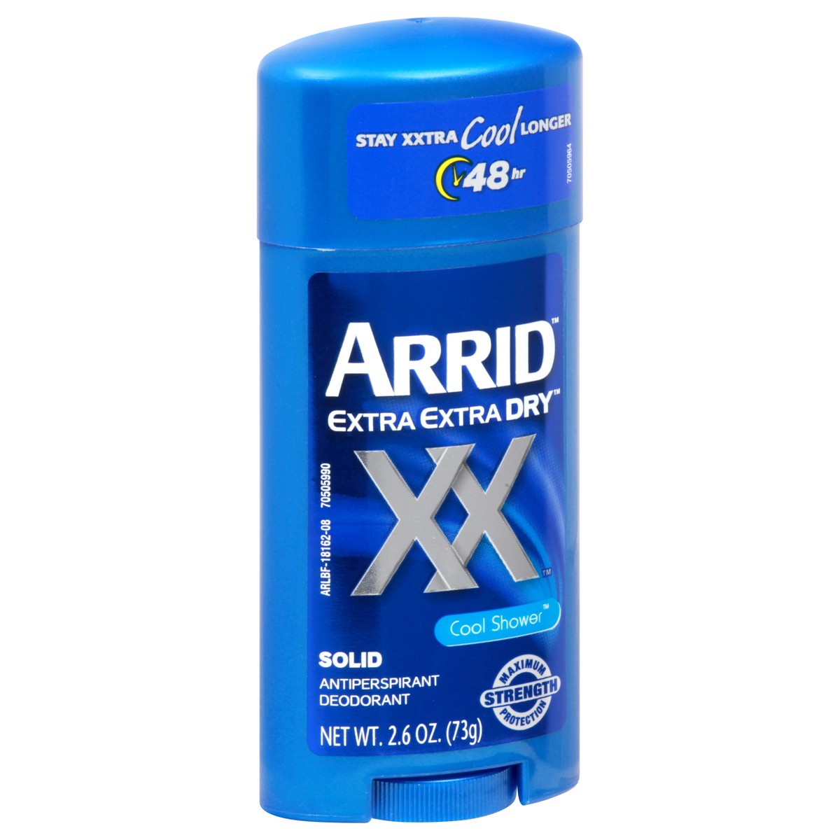 slide 4 of 9, Arrid XX Extra Extra Dry Solid Antiperspirant Deodorant, Cool Shower, 2.6 oz., 2.6 oz