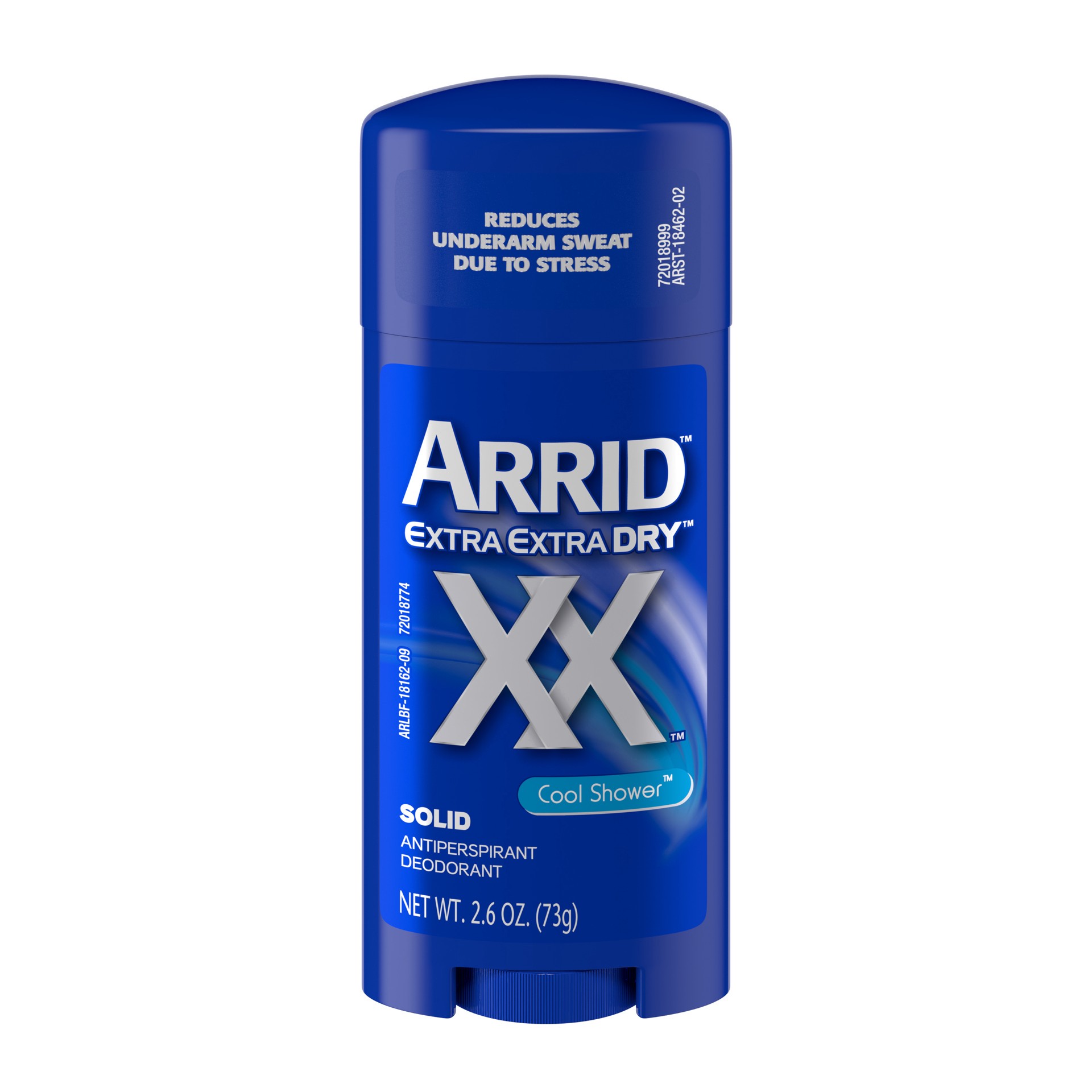 slide 1 of 9, Arrid XX Extra Extra Dry Solid Antiperspirant Deodorant, Cool Shower, 2.6 oz., 2.6 oz