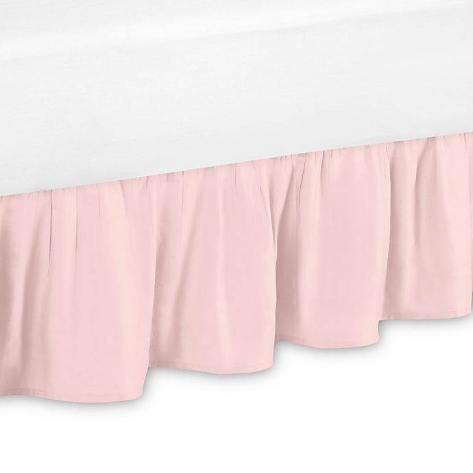 slide 1 of 1, Sweet Jojo Designs Amelia Twin Bed Skirt - Blush Pink, 1 ct