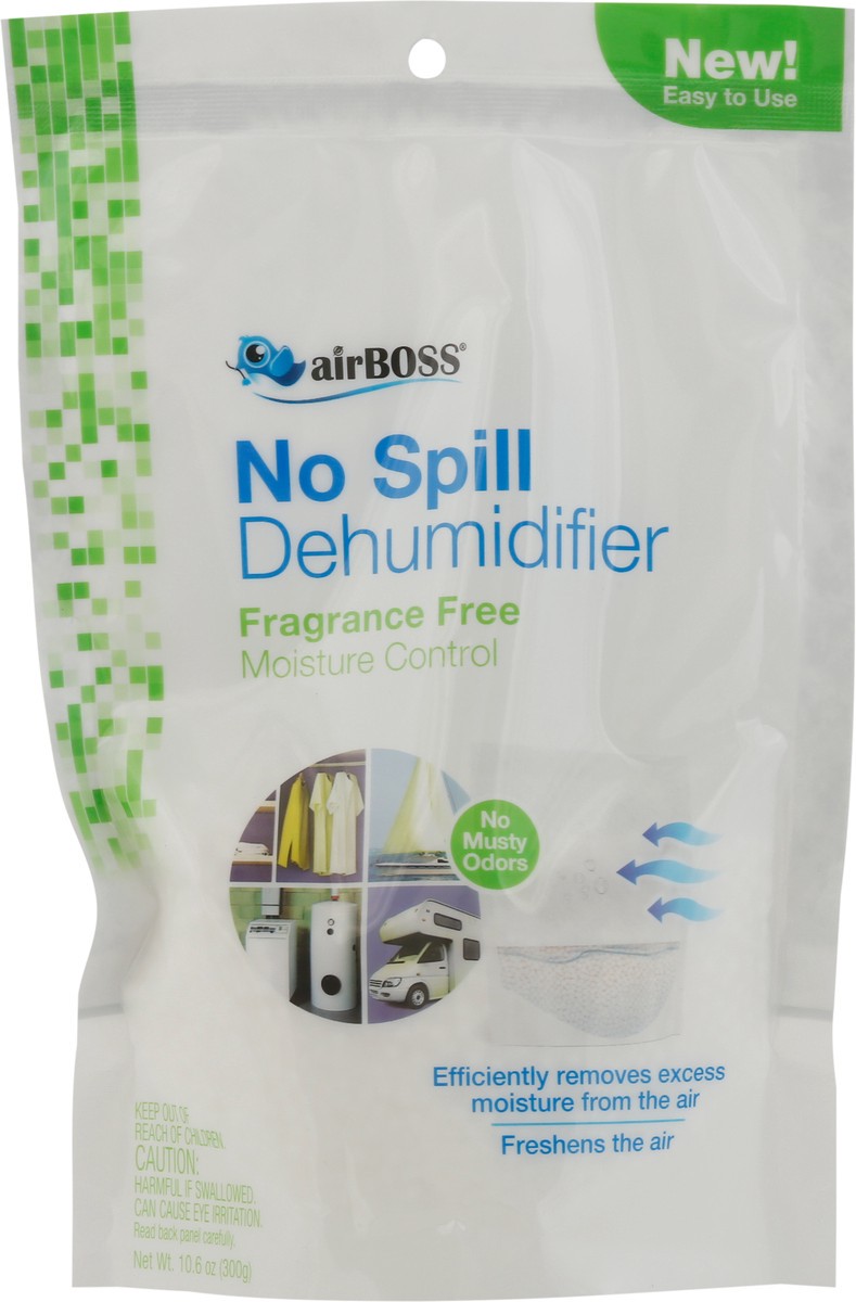 slide 8 of 10, Airboss No Spill Fragrance Free Dehumidifier, 10.6 oz