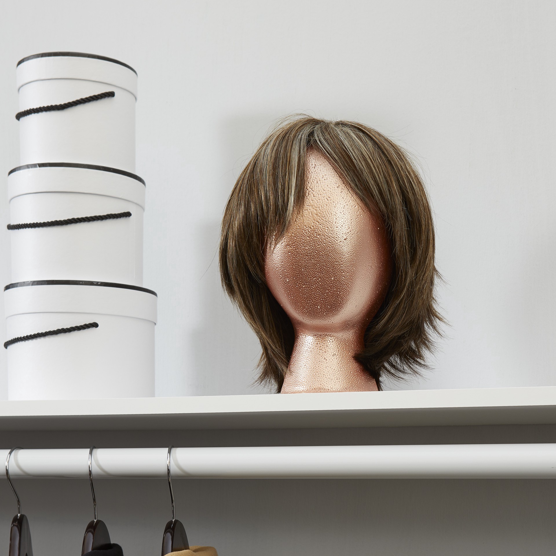 slide 10 of 10, Floracraft Smoothfōm White Foam Faceless Head, 5.8 in x 6.8 in x 9.8 in