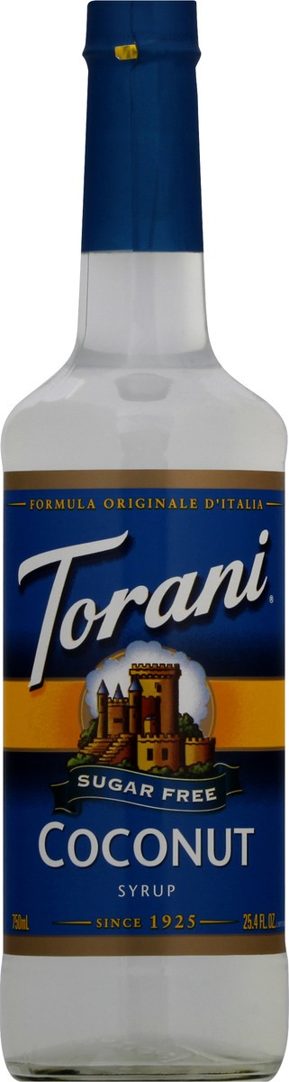 slide 8 of 9, Torani Sugar Free Coconut Syrup 25.4 fl oz, 25.4 fl oz