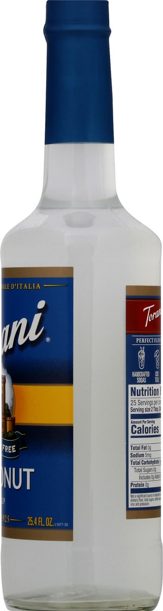 slide 5 of 9, Torani Sugar Free Coconut Syrup 25.4 fl oz, 25.4 fl oz