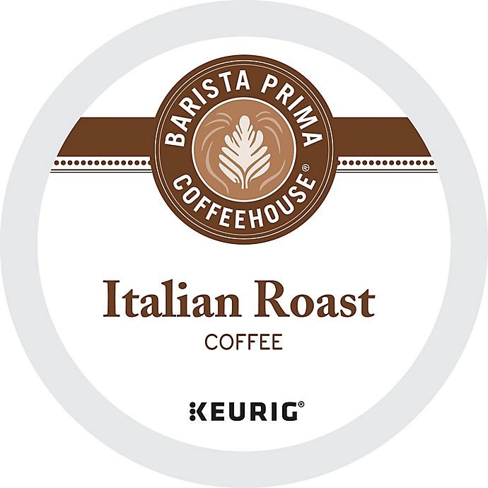 slide 2 of 7, Barista Prima Coffeehouse Barista Prima Italian Roast Keurig K-Cup Pods, 72 ct