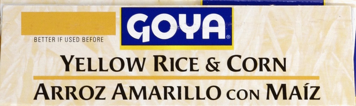 slide 3 of 5, Goya Yellow Rice & Corn 7 oz, 7 oz