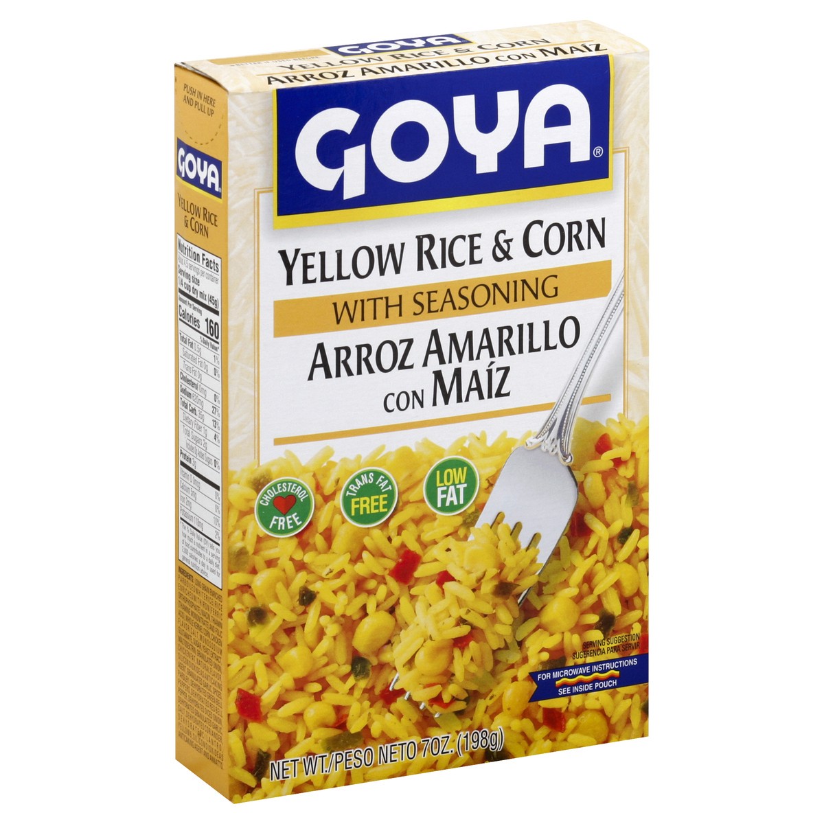 slide 4 of 5, Goya Yellow Rice & Corn 7 oz, 7 oz