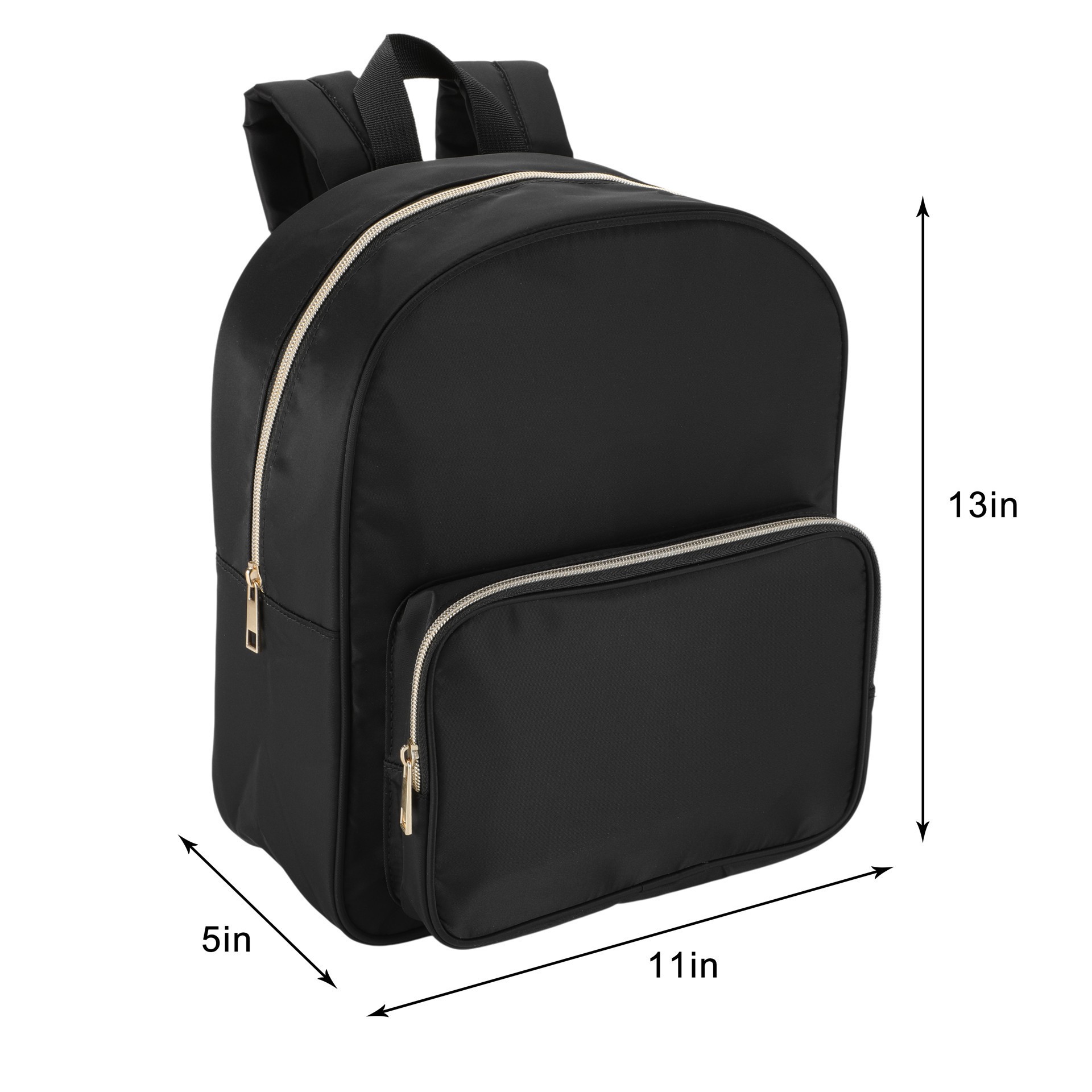 slide 5 of 5, Black Backpack By Make Market, 13 in x 11 in x 5 in