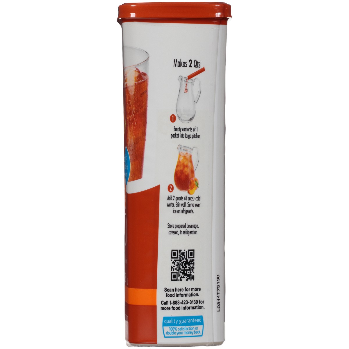 slide 9 of 9, Food Club Low Calorie Peach Iced Tea Drink Mix 6 ea, 1.5 oz