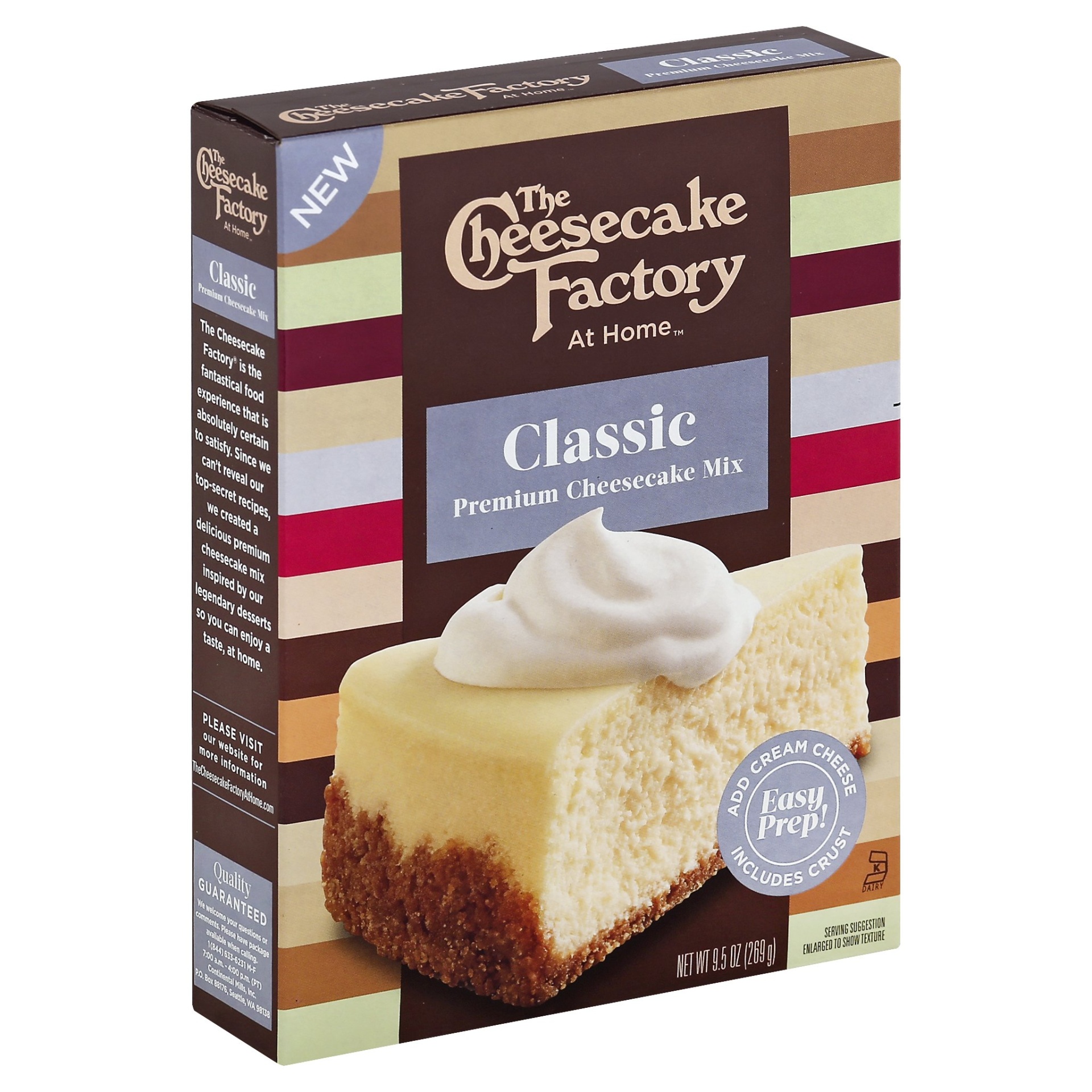 slide 1 of 1, Cheesecake Factory At Home At Home Classic Cheesecake Mix, 9.5 oz