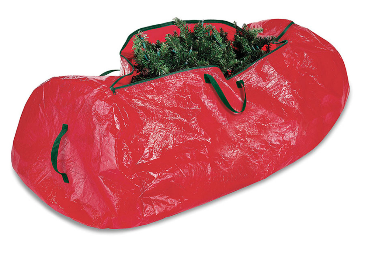 slide 1 of 1, Whitmor Christmas Tree Storage Bag - Red, 1 ct