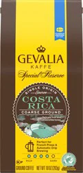 Gevalia Special Reserve Coarse Ground Dark Ground Costa Rica Coffee 10 oz