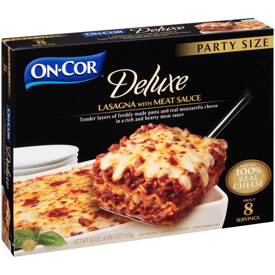 slide 2 of 8, On-Cor Lasagna 65 oz, 65 oz