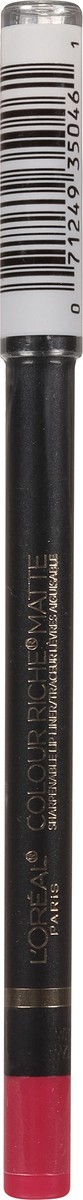 slide 6 of 9, L'Oréal L'Oreal Color Riche Lip Liner Best Mattes, 0.04 oz