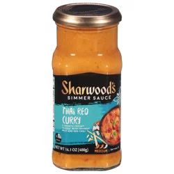 Sharwood's Medium Thai Red Curry Simmer Sauce 14.1 oz