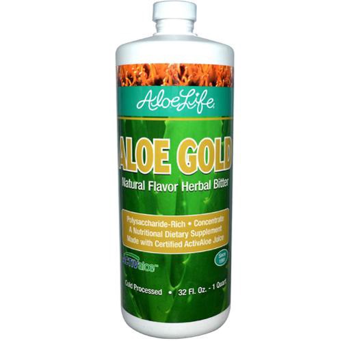slide 1 of 1, Aloe Life Aloe Gold, 30 ct