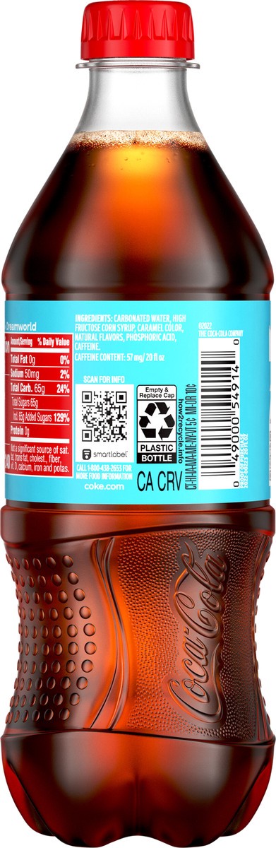 slide 3 of 7, Coca-Cola Dreamworld Bottle, 20 fl oz, 20 oz