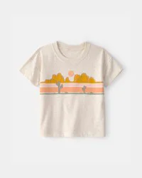 Oshkosh Toddler Boy Cactus Desert Graphic Tee - Cream - 2T