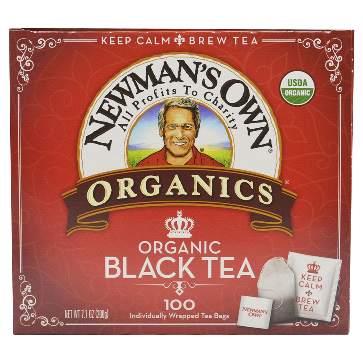 slide 1 of 9, Newman's Own Tea Black Royal Org - 100 ct, 100 ct