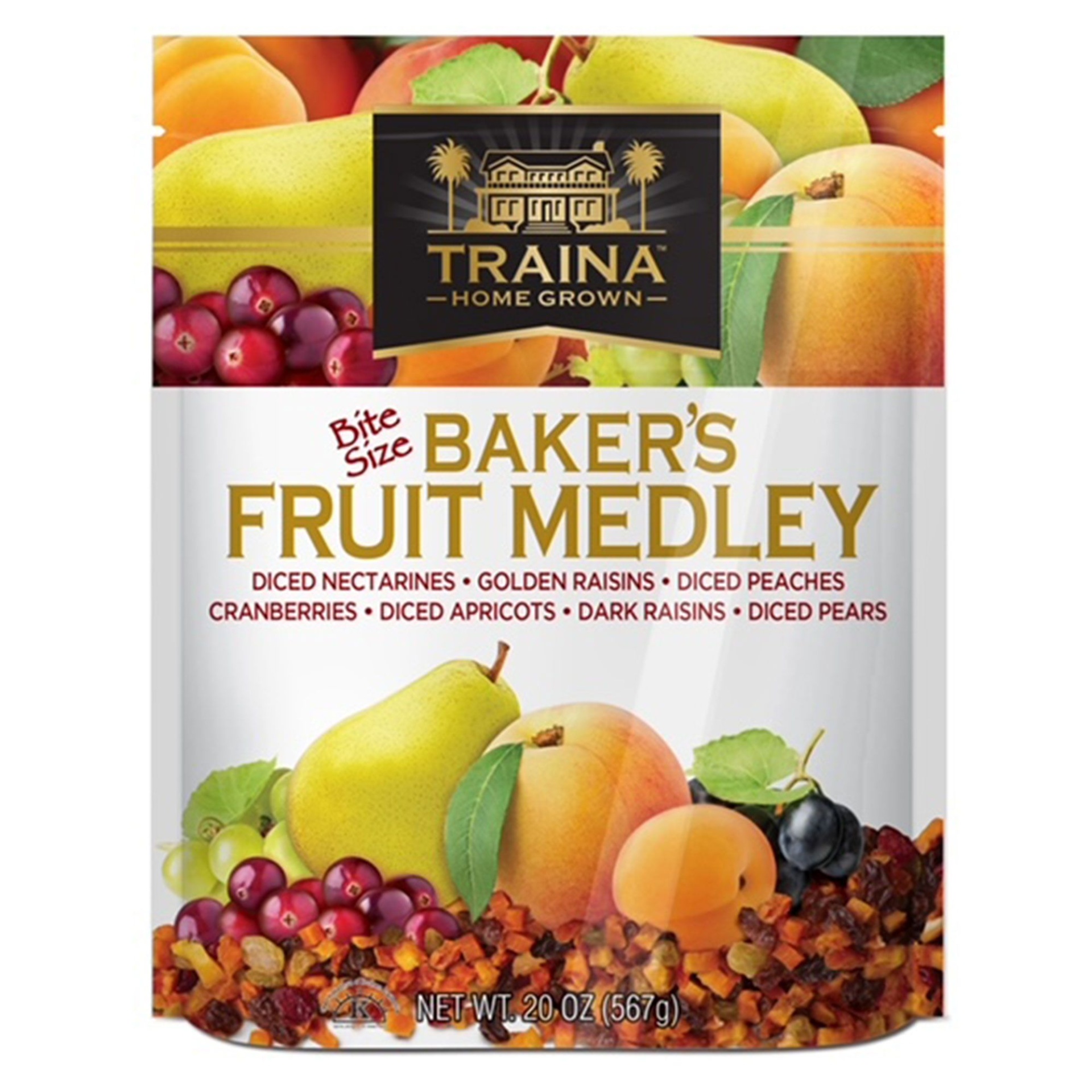 slide 1 of 2, Traina Dried Fruit Inc Traina Foods Bakers Fruit Medley Bites, 