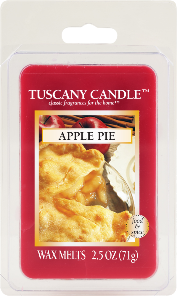 slide 1 of 1, Tuscany Candle Apple Pie Wax Melts - 6 Pack - Red, 2.5 oz