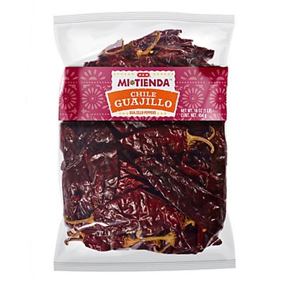 slide 1 of 1, Mi Tienda Dried Chile Guajillo Peppers, 16 oz