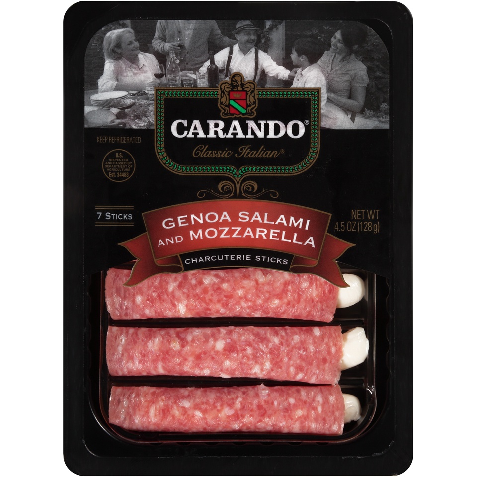 slide 1 of 1, Carando Charcuterie Sticks 7 ea, 7 ct