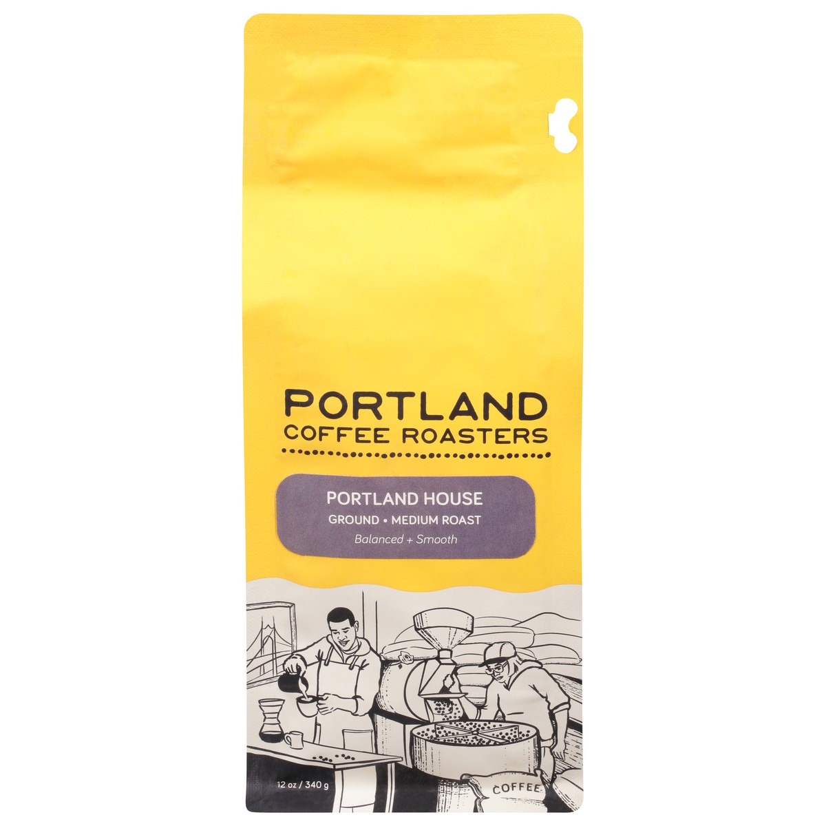 slide 1 of 10, Portland Coffee Roasters Ground Medium Roast Portland House Coffee 12 oz, 12 oz