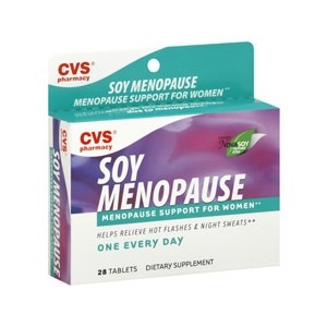 slide 1 of 1, CVS Pharmacy Soy Menopause Tablets, 28 ct