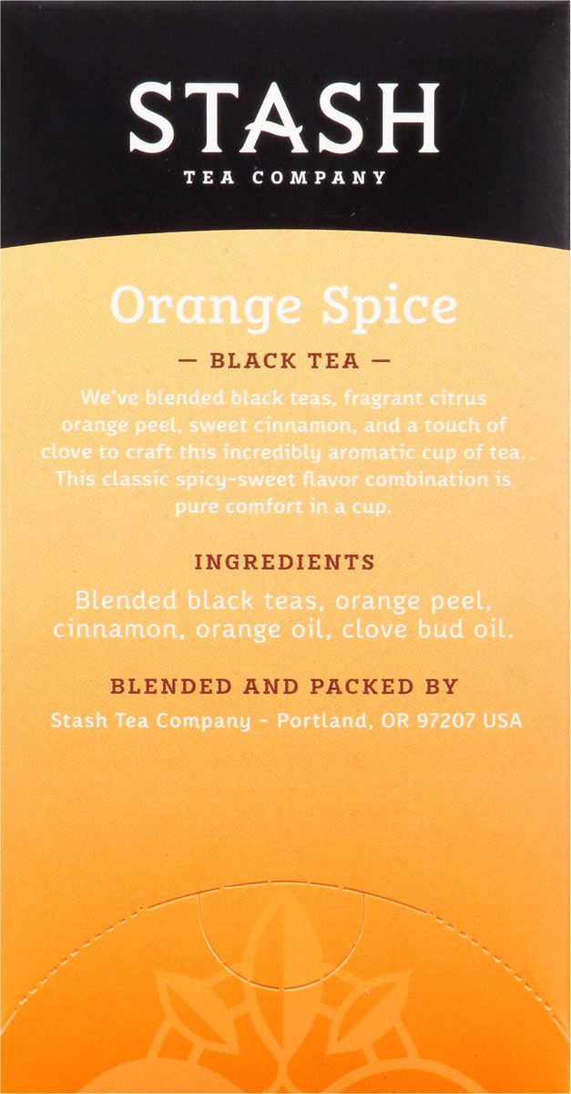 slide 8 of 9, Stash Bags Orange Spice Black Tea 20 ea, 