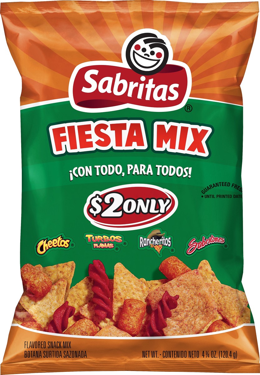 slide 4 of 5, Sabrositas Sabritas Flavored Snack Mix Fiesta Mix 4.25 Oz, 4.25 oz