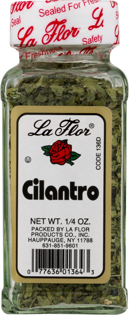 slide 8 of 9, La Flor Cilantro, 0.25 oz