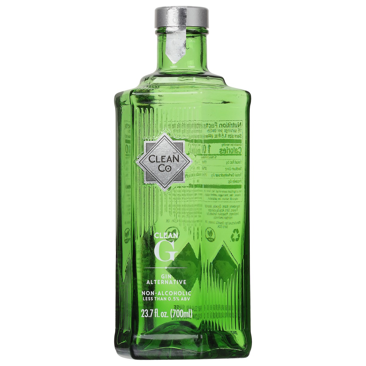 slide 7 of 11, CleanCo Non-Alcoholic, Gin Alternative, 23.7 fl oz