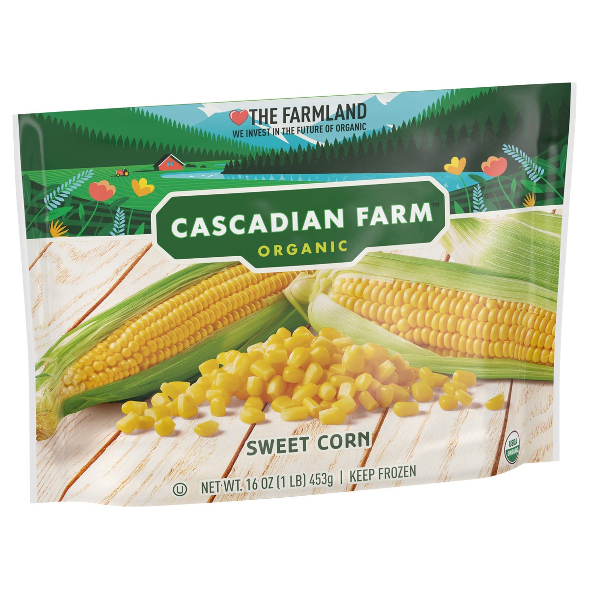 slide 13 of 13, Cascadian Farm Organic Sweet Corn, Frozen Vegetables, 16 oz., 16 oz